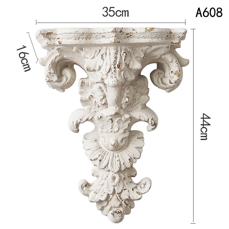 Vintage French Wall Ornament – Oxidised Retro Wall Decor for Living Room
