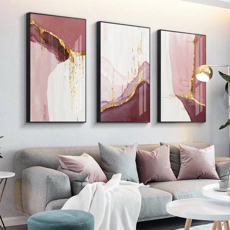 Modern Nordic Canvas Painting – Abstract High‑Resolution Wall Decor