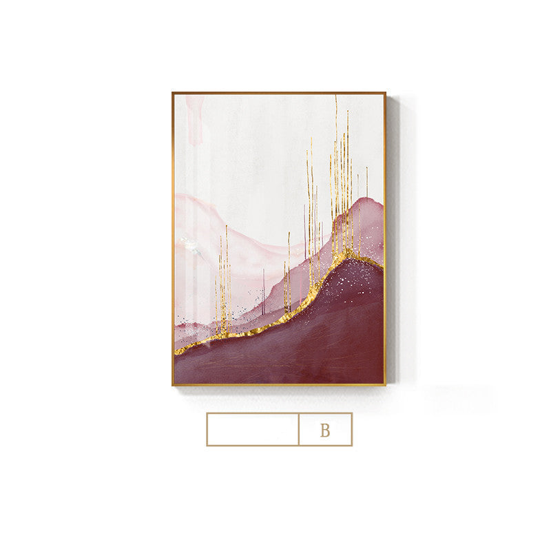 Modern Nordic Canvas Painting – Abstract High‑Resolution Wall Decor