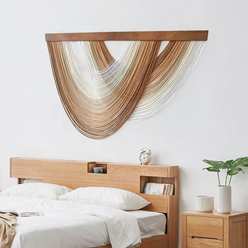 Scandi Handwoven Wall Decor – Modern Living Room Tapestry