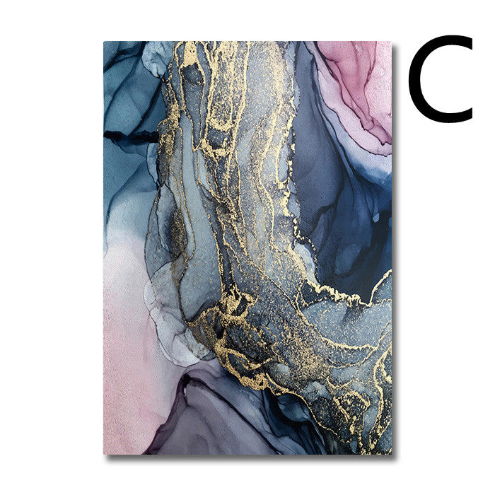 Color Cloud Abstract Canvas – Fashion‑Casual Modern Wall Decor