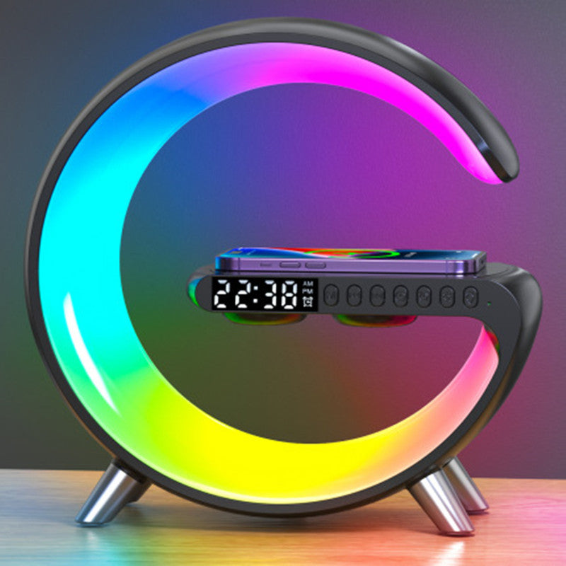 Smart G-Shaped LED Lamp with Speaker, Charger & App Control