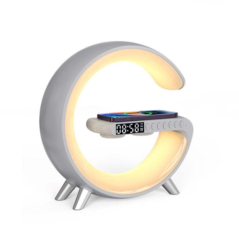 Smart G-Shaped LED Lamp with Speaker, Charger & App Control