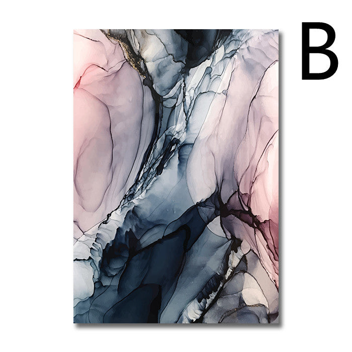 Color Cloud Abstract Canvas – Fashion‑Casual Modern Wall Decor