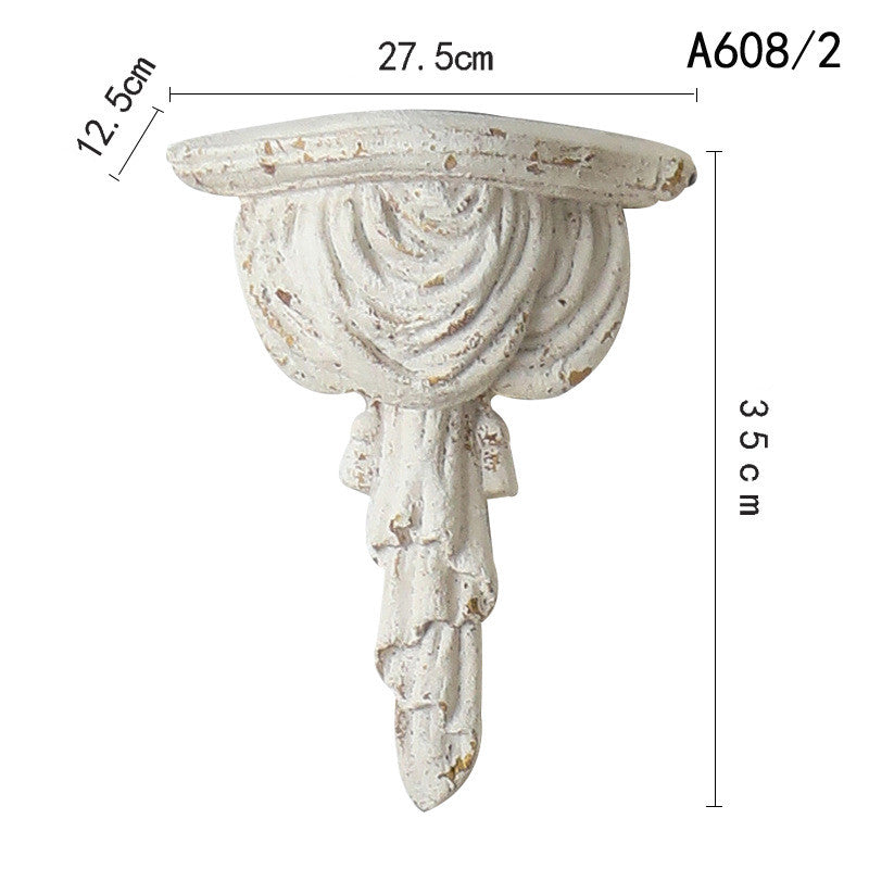 Vintage French Wall Ornament – Oxidised Retro Wall Decor for Living Room