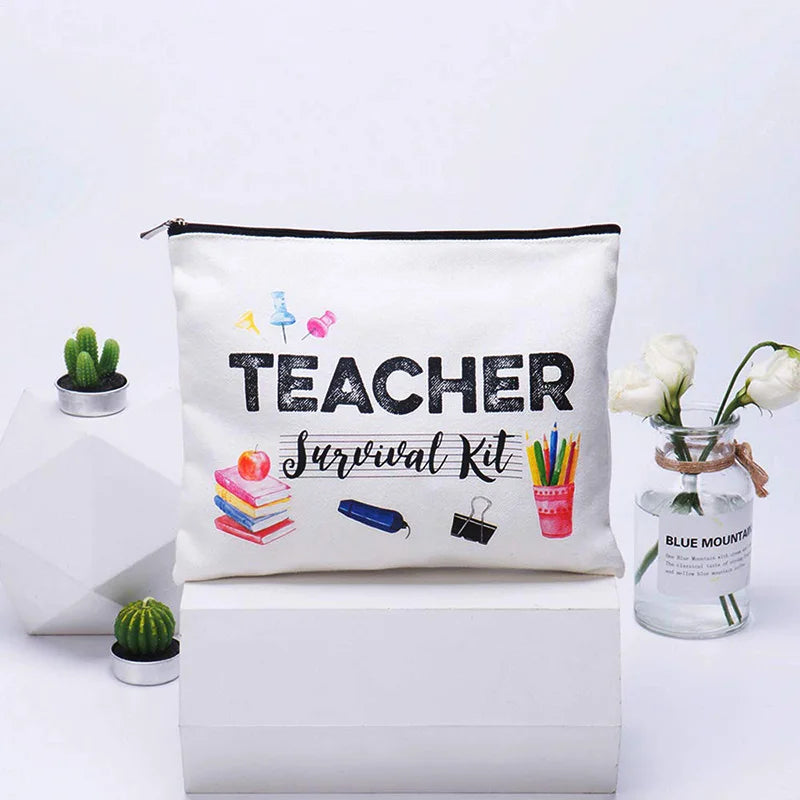 Music Classroom Teacher Student travel Makeup Bag Pencil Pouch Graduation back to school Teachers' Day new year Christmas Gift