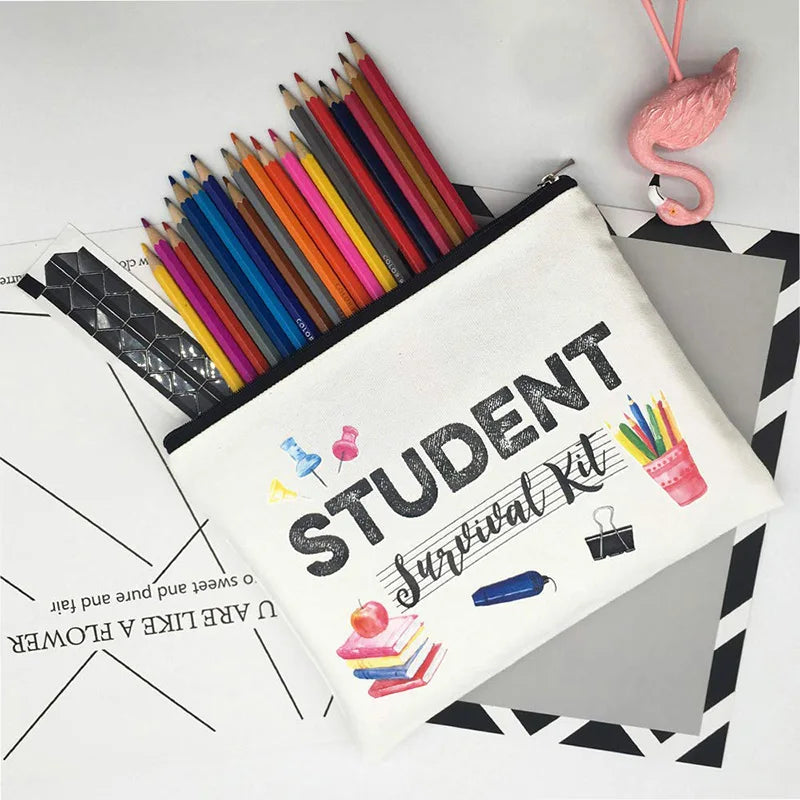 Music Classroom Teacher Student travel Makeup Bag Pencil Pouch Graduation back to school Teachers' Day new year Christmas Gift