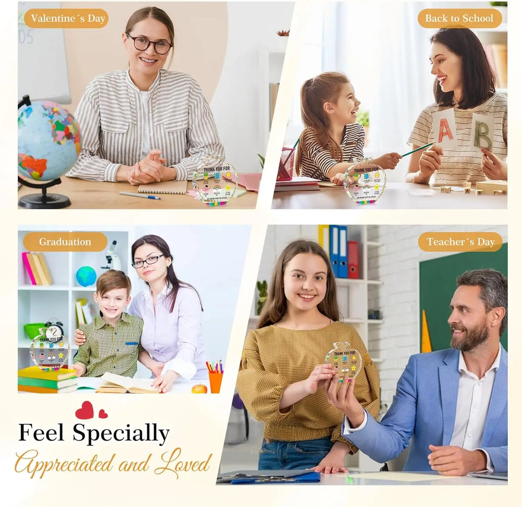 Teacher Appreciation Gifts for Women-Best Teacher Gifts Graduation Retirement Valentines Christmas Gift End of Year Teacher