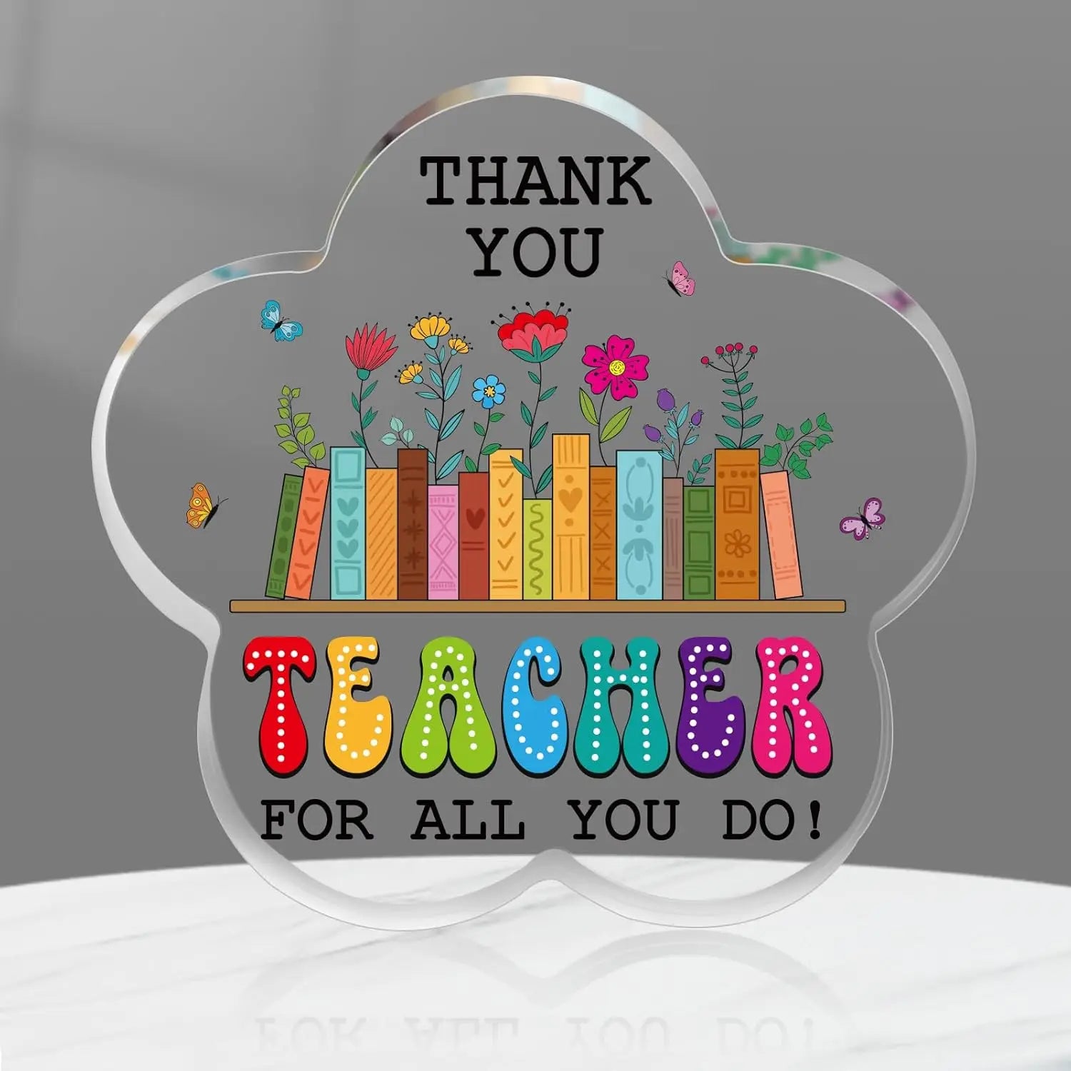 Teacher Appreciation Gifts for Women - Thank You for All You Do Teacher Paperweight Gift Presents for Teachers End of Year Gifts