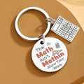 Math Teacher Gift Personalized Teacher Appreciation Gifts for Teachers Keychain for Women Men End Of Year Gift