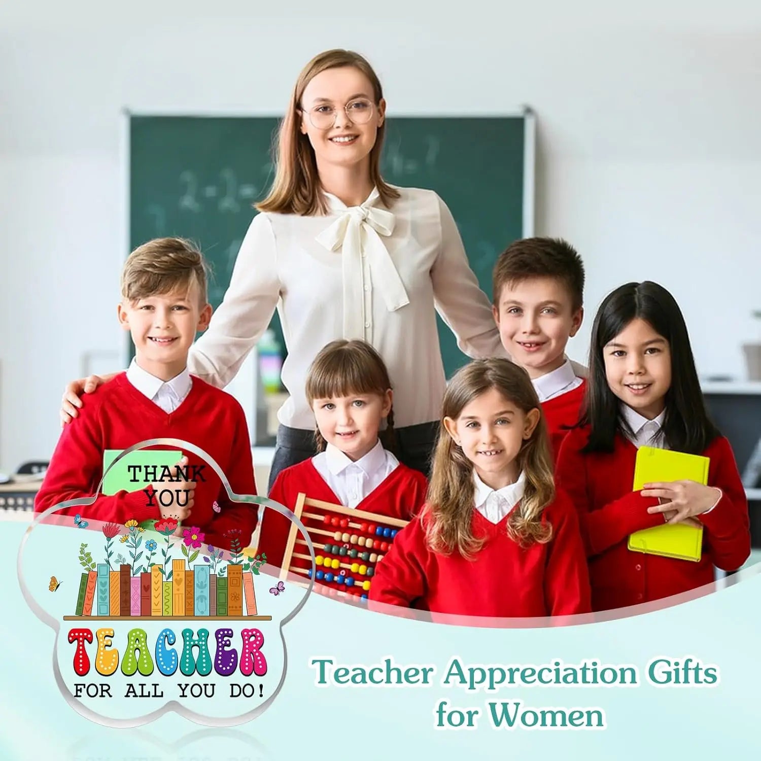Teacher Appreciation Gifts for Women - Thank You for All You Do Teacher Paperweight Gift Presents for Teachers End of Year Gifts