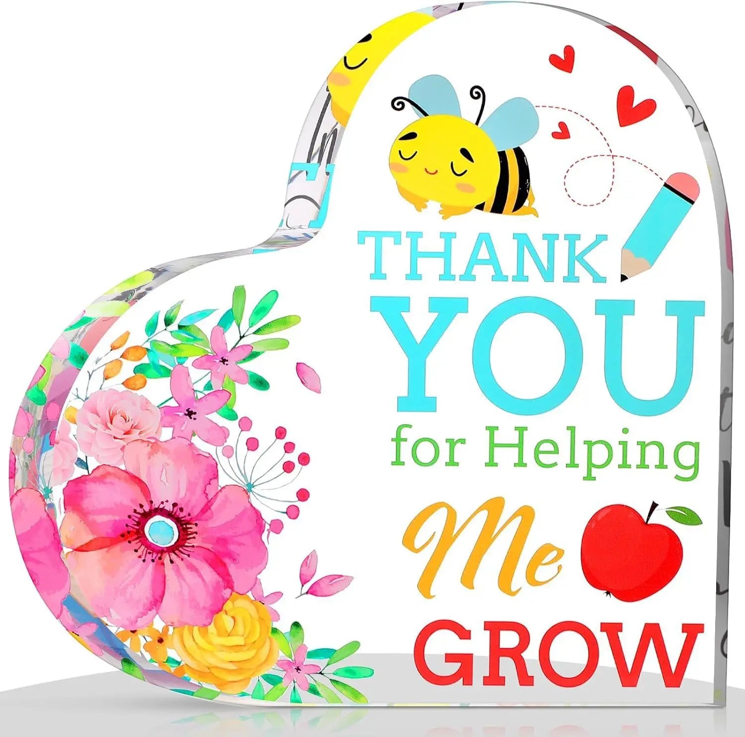 Thank you gift for teachers, birthday gift, New Year's party gift, teacher's office, classroom decoration plaque