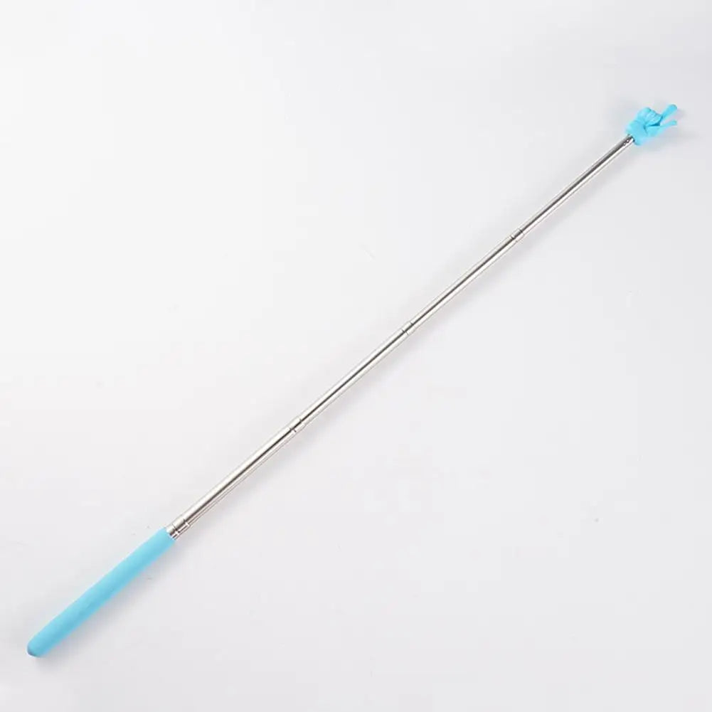 Retractable Teacher Pointer Finger Design StainlessSteel Telescopic School Teaching Pointer Stick Teacher Supplies for Classroom