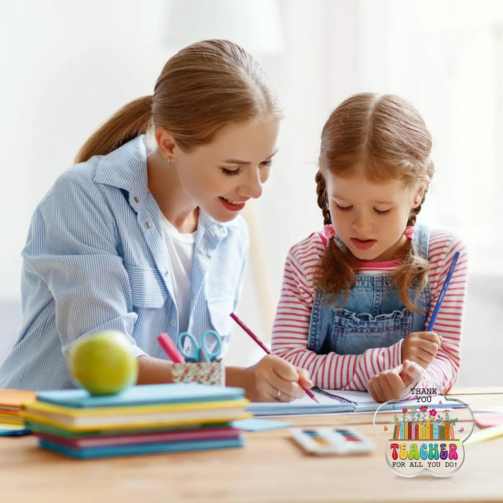Teacher Appreciation Gifts for Women - Thank You for All You Do Teacher Paperweight Gift Presents for Teachers End of Year Gifts