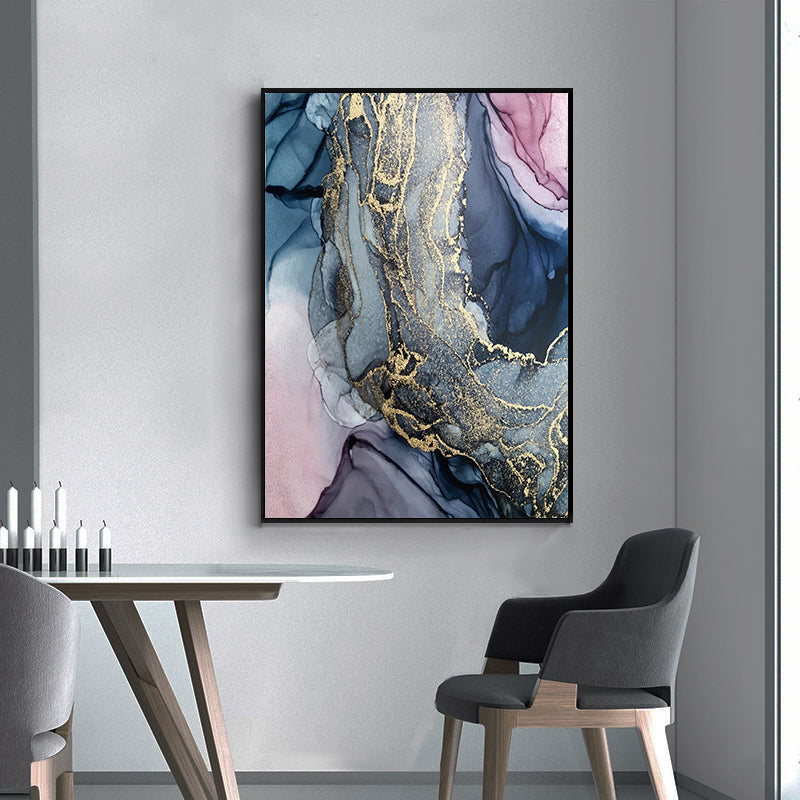 Color Cloud Abstract Canvas – Fashion‑Casual Modern Wall Decor