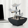 Modern Flowing Water Ornament for Desk and Home Decor